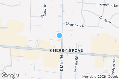 Map image of the property - Anderson Grove Townhomes