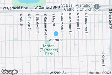 Map image of the property - 5653 S May St