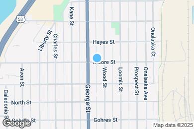 Map image of the property - 1220 Moore St