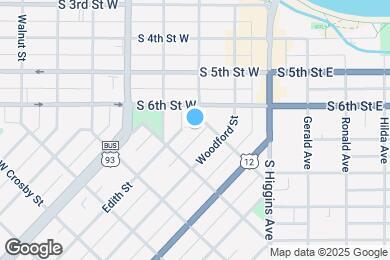 Map image of the property - 823 Hazel St S