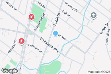 Map image of the property - The East Hill