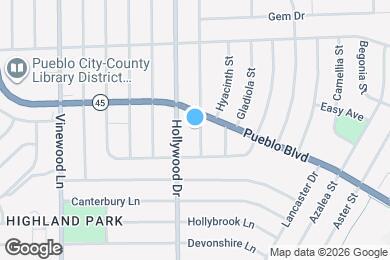 Map image of the property - 2641 Lynwood Ln