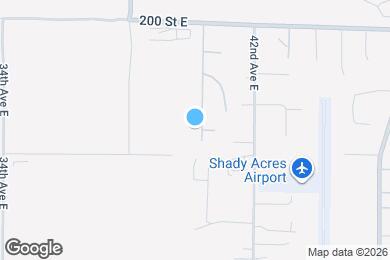 Map image of the property - 20316 40th Ave E