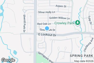 Map image of the property - 2302 Greenpark Dr