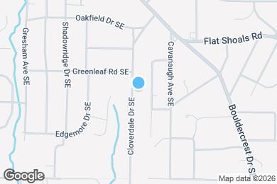 Map image of the property - 2142 Cloverdale Dr SE