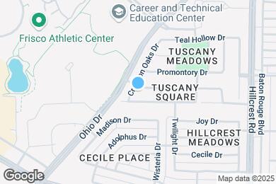 Map image of the property - 9829 Fleetwood Dr
