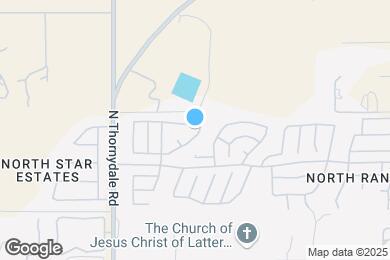 Map image of the property - 3615 W Mesa Ridge Trail