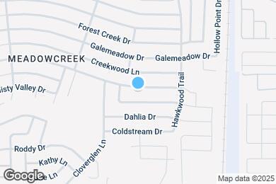 Map image of the property - 2605 Country Creek Ln