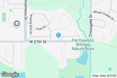 Map image of the property - 4109 W 26th Terrace