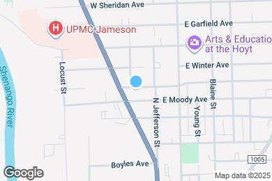 Map image of the property - 15 W Edison Ave