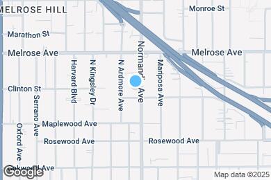 Map image of the property - 559 Normandie Ave