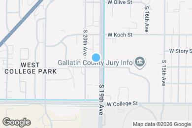 Map image of the property - 1907 W Dickerson St