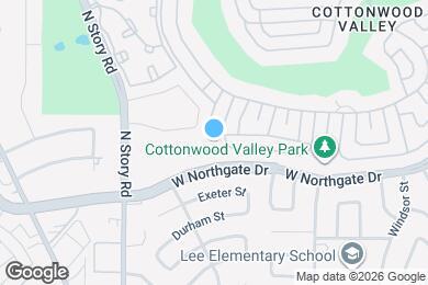 Map image of the property - 2005 Crockett Ct