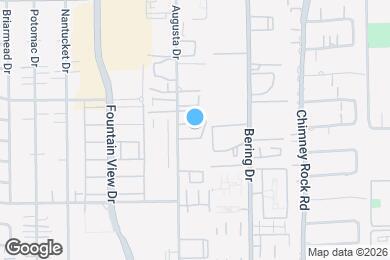 Map image of the property - 2025 Augusta Dr
