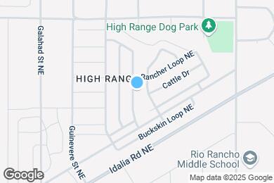 Map image of the property - 1734 Lark Dr NE