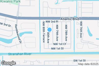 Map image of the property - 208 NW 80th Ave
