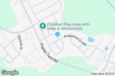 Map image of the property - 1255 Bridgeford Dr NW