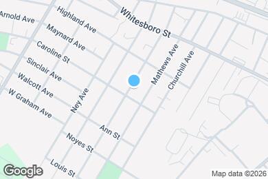 Map image of the property - 1025 Downer Ave