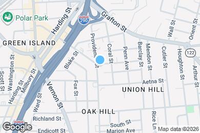 Map image of the property - 61 Providence St