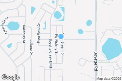 Map image of the property - 10401 River Bream Dr
