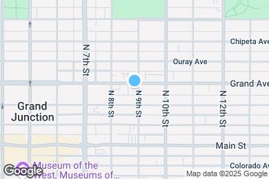 Map image of the property - 861 Grand Ave
