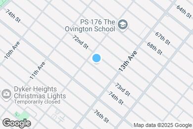 Map image of the property - 1227 73rd St