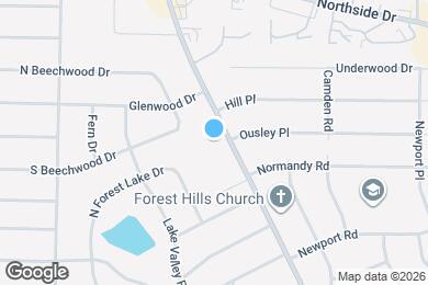 Map image of the property - 1360 Forest Hill Rd