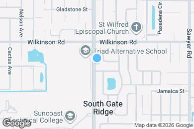 Map image of the property - 4459 S Beneva Rd