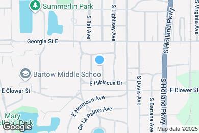 Map image of the property - 1565 Palm Pl
