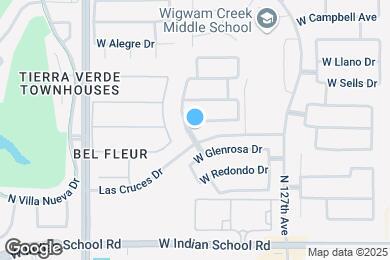 Map image of the property - 12857 W Apodaca Dr