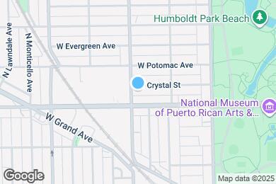 Map image of the property - 3351 W Crystal St