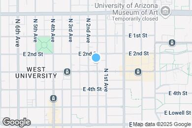 Map image of the property - 635 Harvill Dr