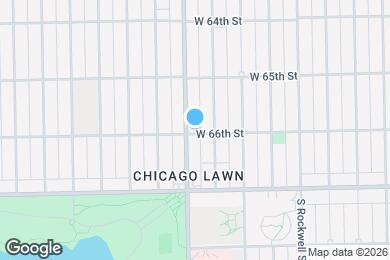 Map image of the property - 6555 S California Ave