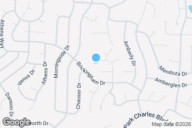 Map image of the property - 1617 Fairwood Forest Dr