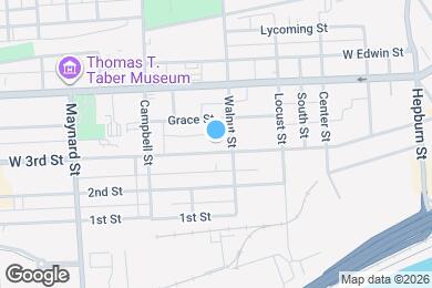 Map image of the property - 710 W 3rd St