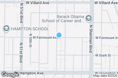 Map image of the property - 4976 N 47th St