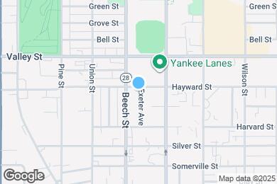 Map image of the property - 84 Exeter Ave