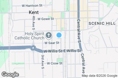 Map image of the property - 323 1st Ave S