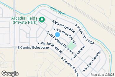Map image of the property - 6605 E Via Boca Chica