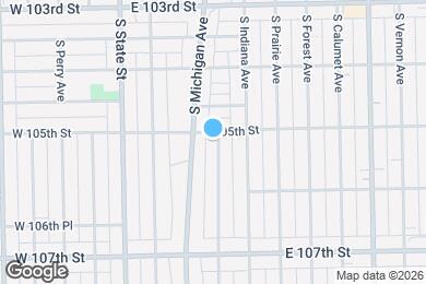 Map image of the property - 10506 S Edbrooke Ave
