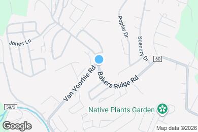 Map image of the property - 1448 Van Voorhis Rd