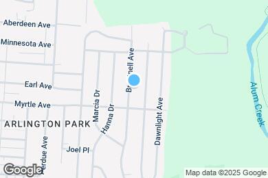 Map image of the property - 2364 Brentnell Ave