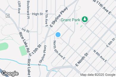 Map image of the property - 1201 N 7th Ave E