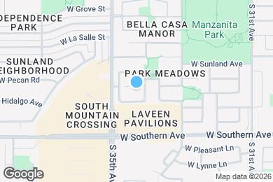 Map image of the property - 3417 W Wayland Dr