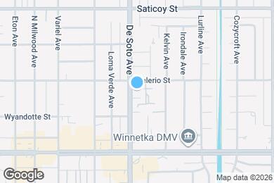 Map image of the property - 7348 De Soto Ave