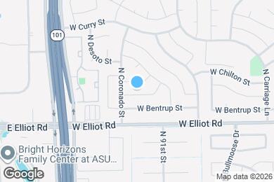 Map image of the property - 2670 W McNair St