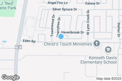 Map image of the property - 1110 Valley Branch Dr