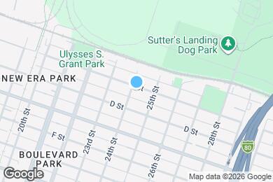 Map image of the property - 2400 C St