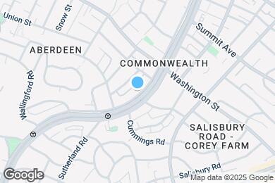 Map image of the property - 1645 Commonwealth Ave