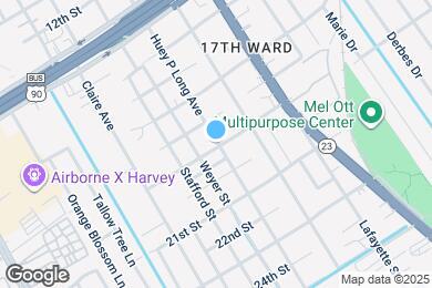 Map image of the property - 1700 Huey P Long Ave